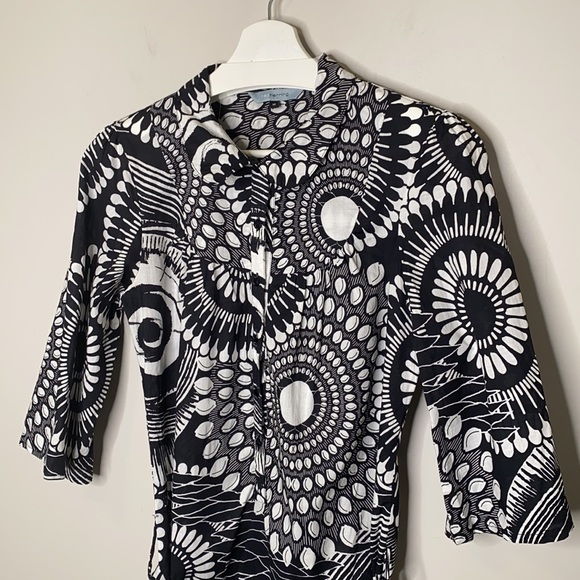Red Herring Printed Cotton Dress - Picture 3 of 11